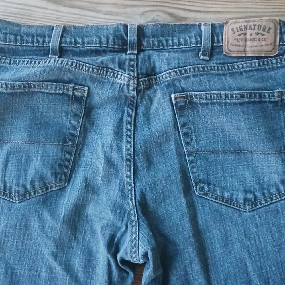 LEVI STRAUSS Signature relaxed men's jeans size 38 x 25 - Picture 8 of 8